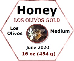 Los Olivos Gold - Honey Label