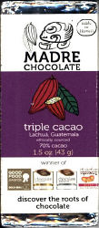 Madre Chocolate - Triple Cacao Lachuá, Guatemala