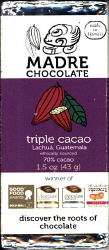 Madre Chocolate - Triple Cacao Lachuá, Guatemala