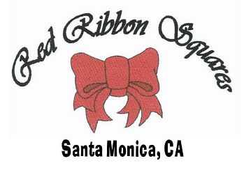 Red Ribbon Squares