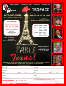 Flyer for TexPACC