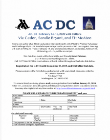 Flyer for ACDC