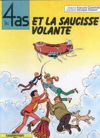 Et la Saucisse Volante - (Les 4 As 13)