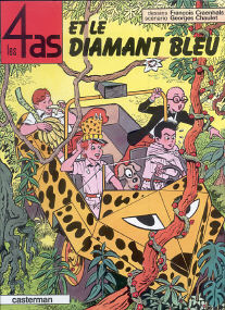 Et le Diamant Bleu - (Les 4 As 17)