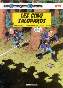 Les Cinq Salopards - (Les Tuniques Bleues 21)
