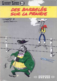 Des Barbelés sur la Prairie - (Lucky Luke 29)