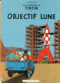 Objectif Lune - (Tintin 15)