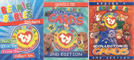 Stickers and Series III and IV Collector's Cards