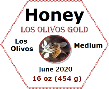 Los Olivos Gold - Honey Label