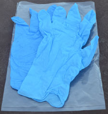 disposable nitrile gloves