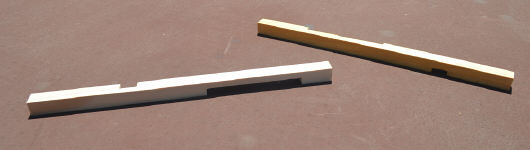 entrance reducer (two shown)
