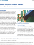 Swarm Control for Managed Beehives