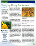 Managing Honey Bee Swarms
