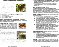 Swarm Management for Beekeepers