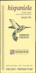 Hispaniola - Dominican Republic 70% (Hummingbird Chocolate)