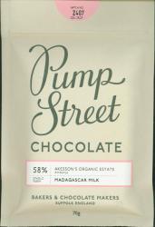 Akesson's Organic Estate Ambanja Madagascar Milk 58% (Pump Street Bakery)