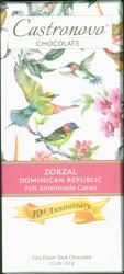 Zorzal Dominican Republic 72% Amelonado Cacao (10th Anniversary) (Castronovo)