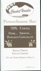 Powerhouse Bar 70% Cocoa (Chocolat Hanalei)