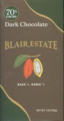 Blair Estate - 70% Cacao Dark Chocolate