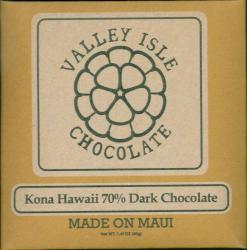 Valley Isle Chocolate - Kona Hawaii 70%
