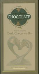 Equestrian Chocolate - Artisan Inspired Dark Chocolate Bar - Two Hearts