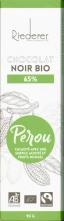 Riederer - Chocolat Noir Bio 65% Perou
