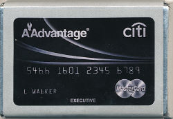 Miscellaneous - American AAdvantage Program Citi MasterCard
