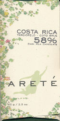 Costa Rica Terciopelo - Coto Brus Dark Milk 58% (Areté)