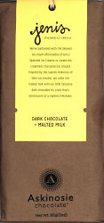 Askinosie - Jeni's Dark Chocolate + Malted Milk