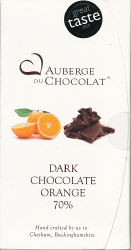 Dark Chocolate Orange 70% (Auberge du Chocolat)
