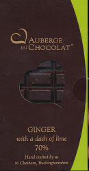 Ginger with a dash of lime (Auberge du Chocolat)
