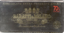 Baratti & Milano - Ciccolato Extra Fondente Amaro 70%