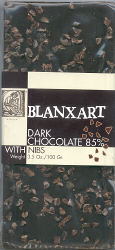 Dark Chocolate 85% with Nibs (Blanxart)