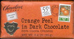 Orange Peel in Dark Chocolate (Chocolove)