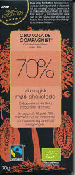Chokolade Compagniet - 70% Økologisk Mørk Chokolade Peru