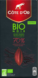 Bio Noir Fèves Rares Trinitario 70% (Côte d'Or)