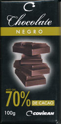 Covirán - Chocolate Negro 70%