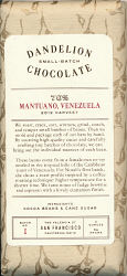 Dandelion - Mantuano, Venezuela 70% 2012 Harvest