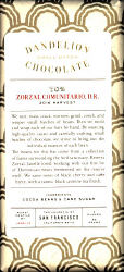 Dandelion - Zorzal Comunitario, DR 70%