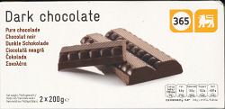 Delhaize Le Lion - 365 Dark Chocolate 49%