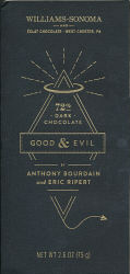 72% Dark Chocolate Good & Evil (Éclat Chocolate)