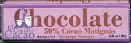 El Castillo del Cacao - 50% Cacao Matiguás