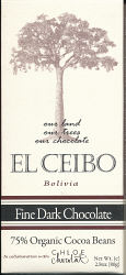 Fine Dark Chocolate 75% (El Ceibo)