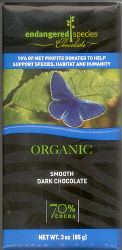 Organic Smooth Dark Chocolate (Endangered Species)