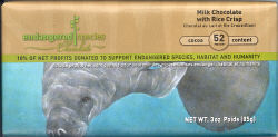 Milk Chocolate with Rice Crisp (Endangered Species)
