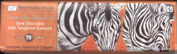 Dark Chocolate with Tangerine Essence (Endangered Species)