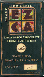 Escazú - Ezca Single Origin Guapiles, Costa Rica 65%