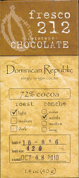 Fresco - 212 Dominican Republic 72%