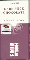 Dark Milk Nicaragua 55% Cacao (Friis Holm)