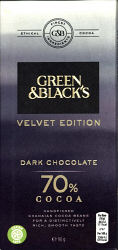 Green & Black's - Velvet Edition 70%